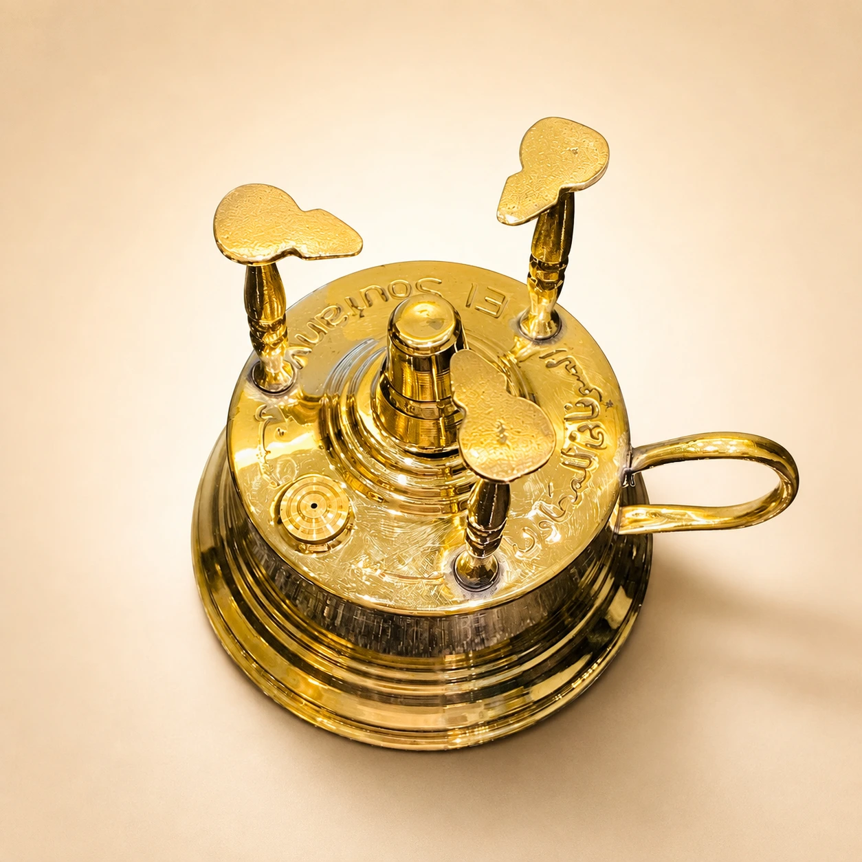 سبرتاية نحاس صوفاني سادة كلاسيك - Image 3